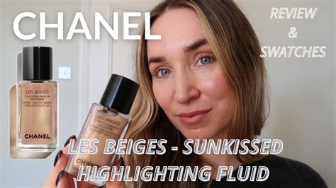 chanel les beiges highlighting fluid|chanel highlighting fluid sunkissed.